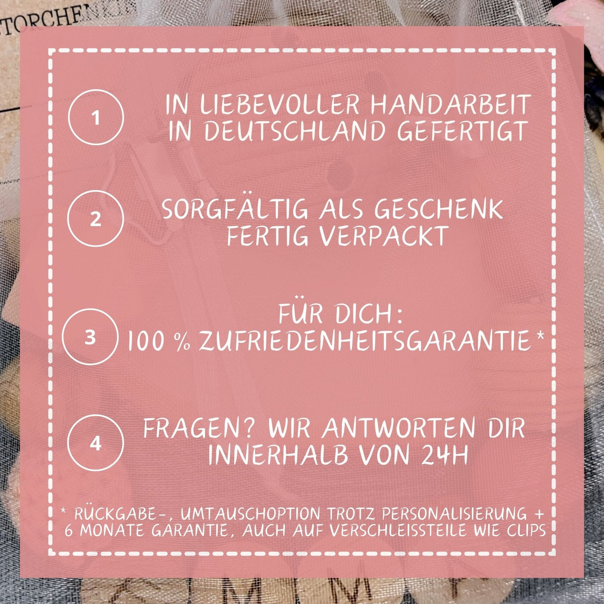 Handgemachte Schnullerkette ohne Namen – grüne Blume