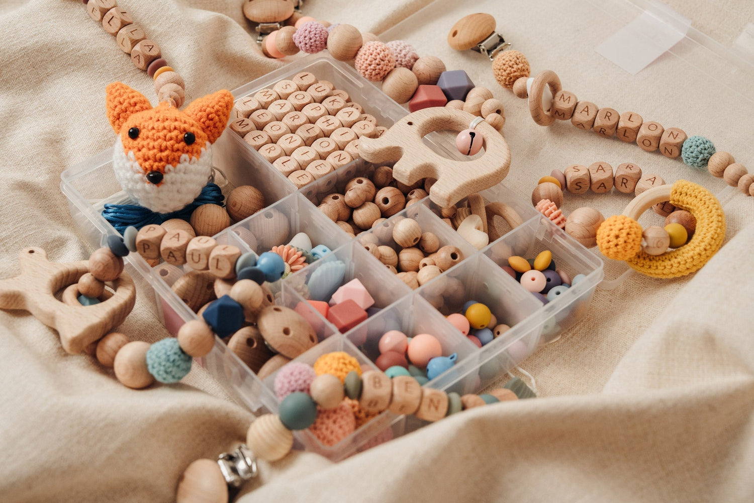 Schnullerketten Bastelsets - .